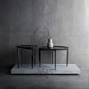 Taitettava tarjoilupöytä Ø 60 cm - Musta - Fritz Hansen