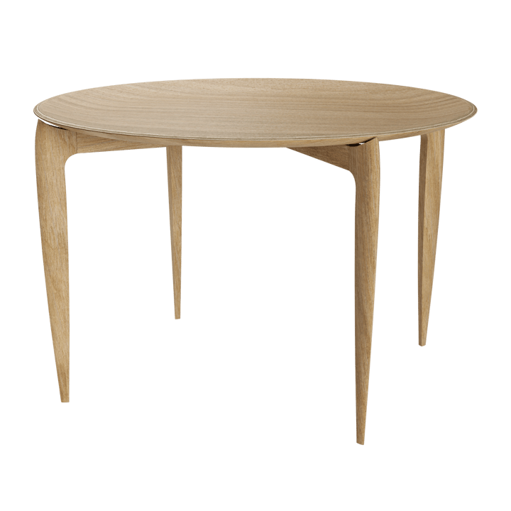 Taitettava tarjoilupöytä Ø 60 cm - Oiled oak - Fritz Hansen