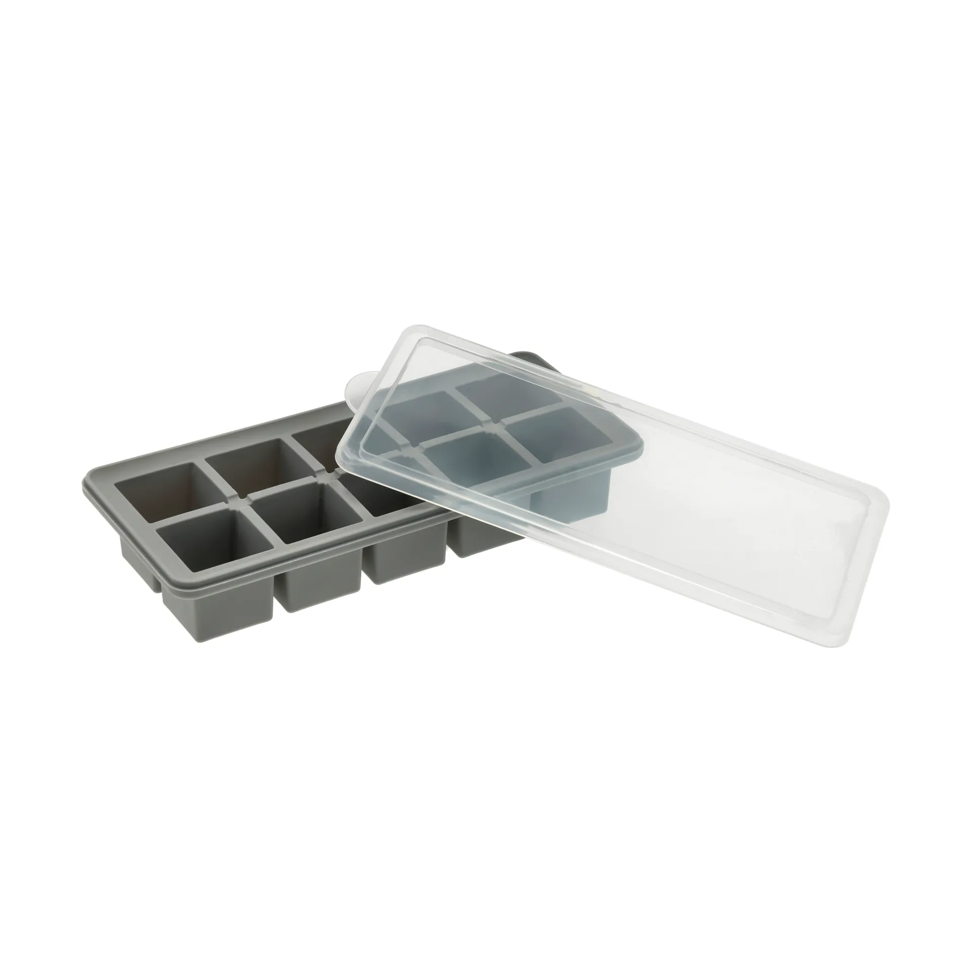 Funktion jääpalamuotti kannella, Harmaa, silikoni, 21,9x9,9 cm Funktion