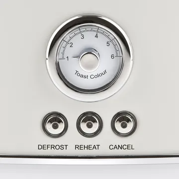 Artista leivänpaahdin 2 viipaletta - Valkoinen - G3 Ferrari