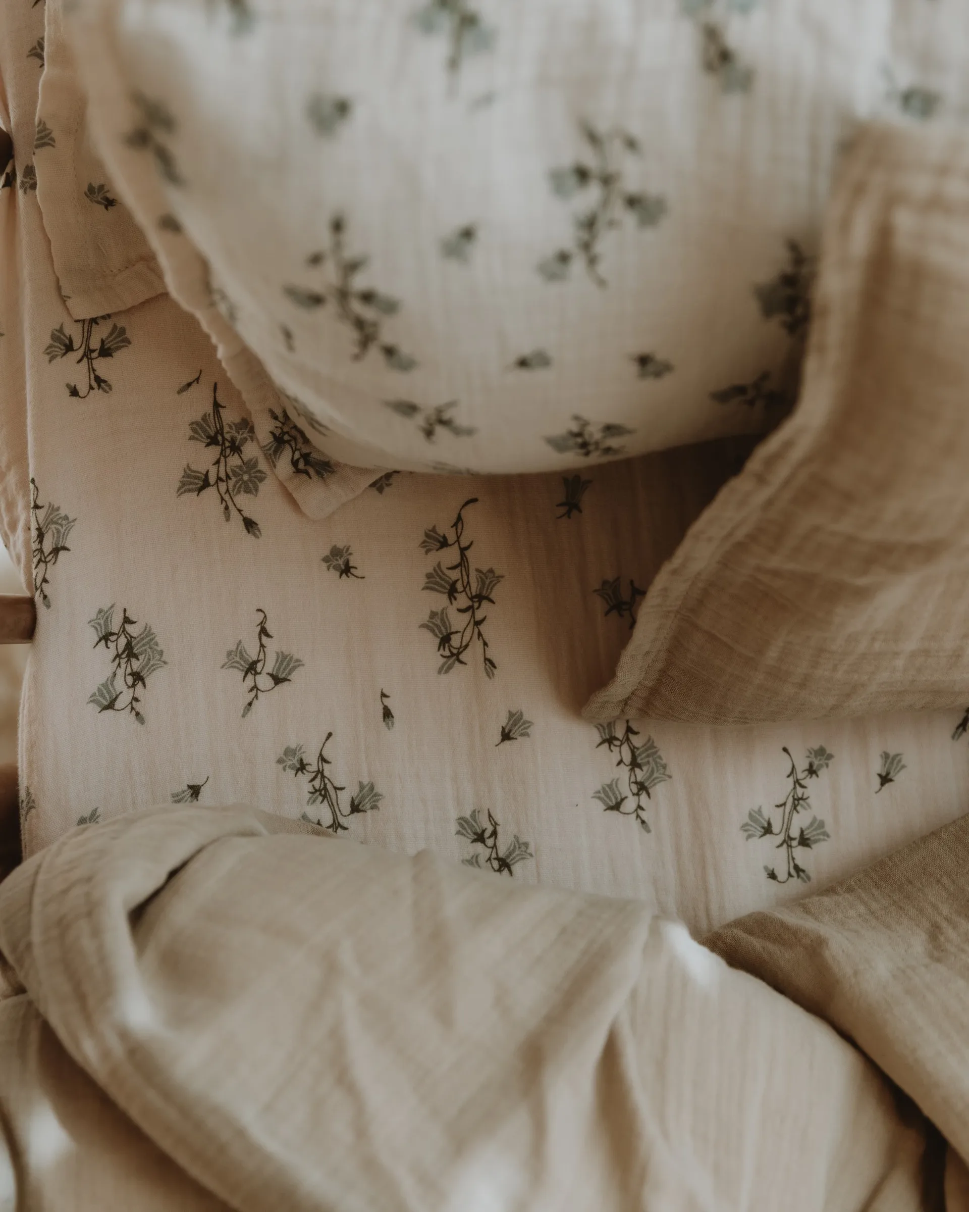 Bluebell Muslin kuminauhalakana, 70x140x20 cm Garbo&Friends