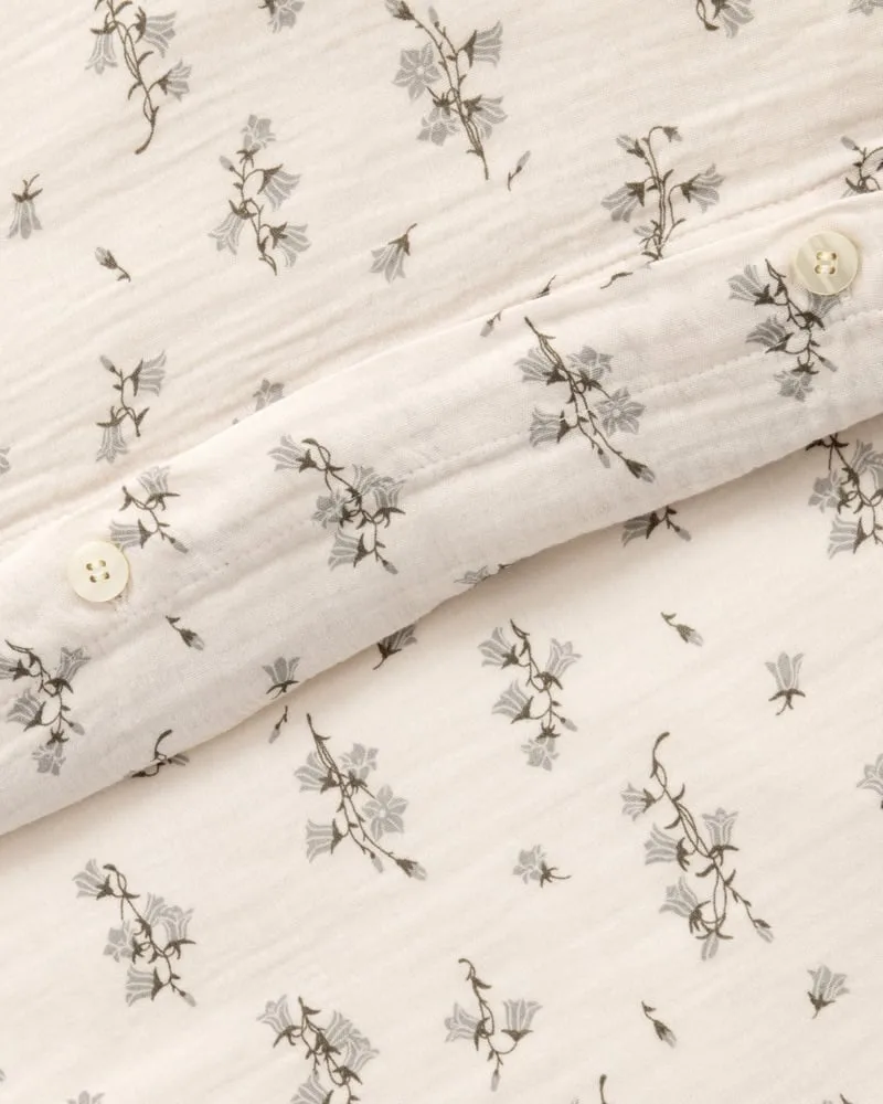 Bluebell Muslin pussilakana double, 220x220 cm Garbo&Friends