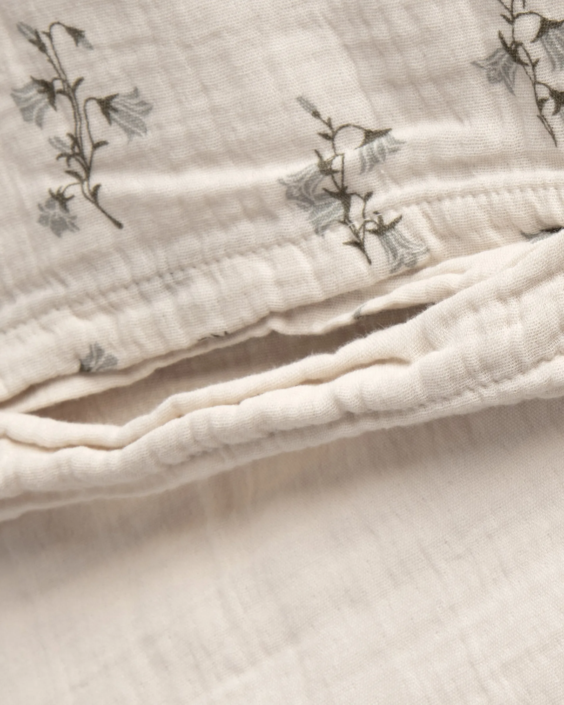 Bluebell Muslin pussilakanasetti junior, 100x140 cm/40x60 cm Garbo&Friends