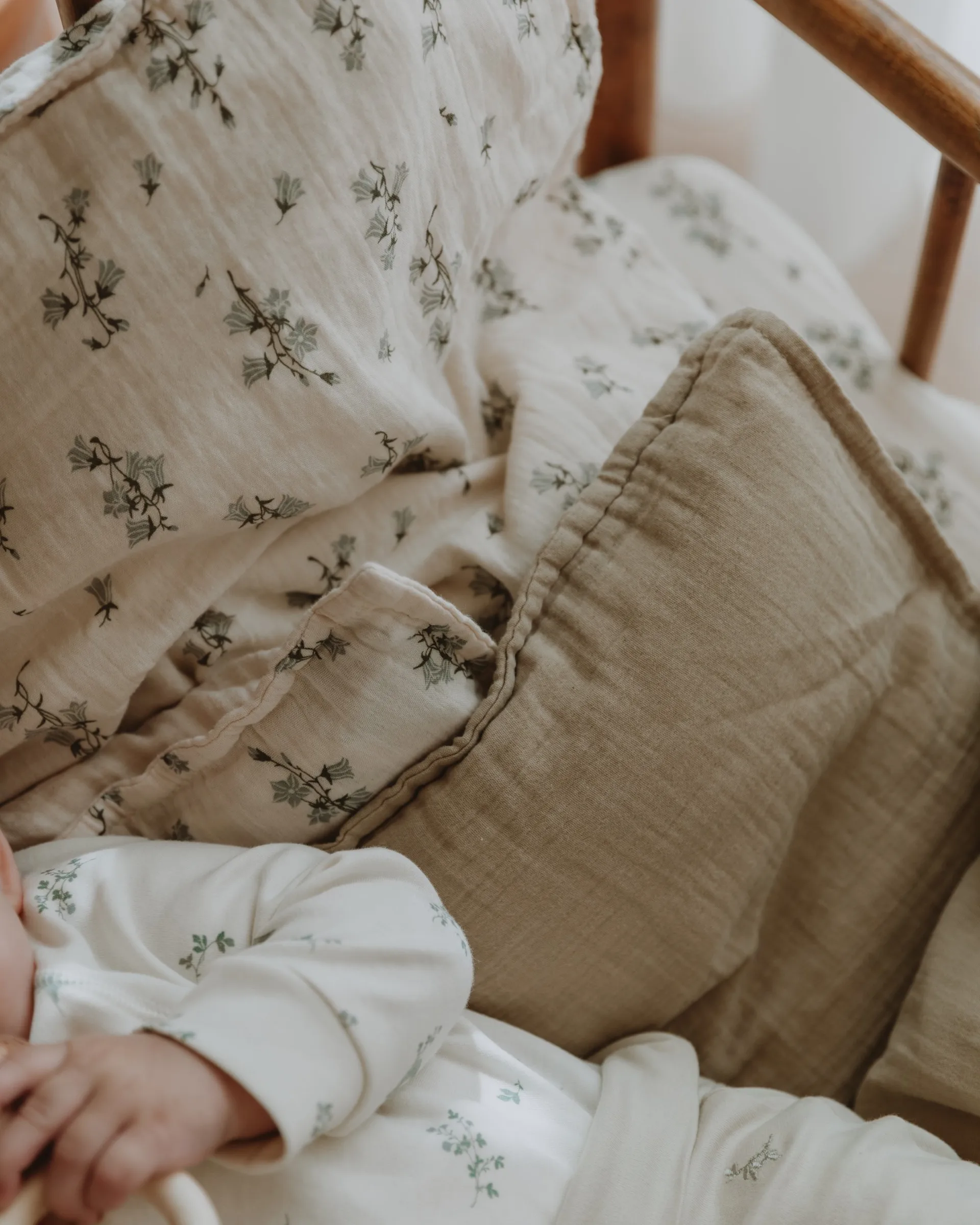 Bluebell Muslin tyynyliina, 50x60 cm Garbo&Friends