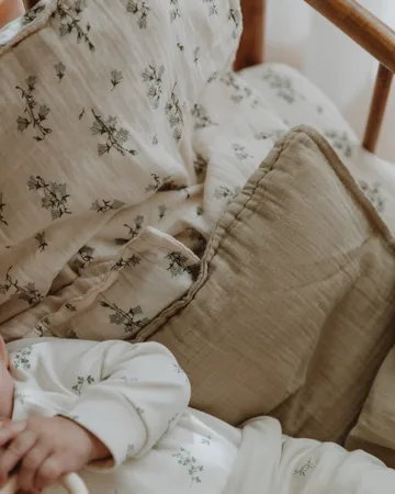 Bluebell Muslin tyynyliina - 50x60 cm - Garbo&Friends