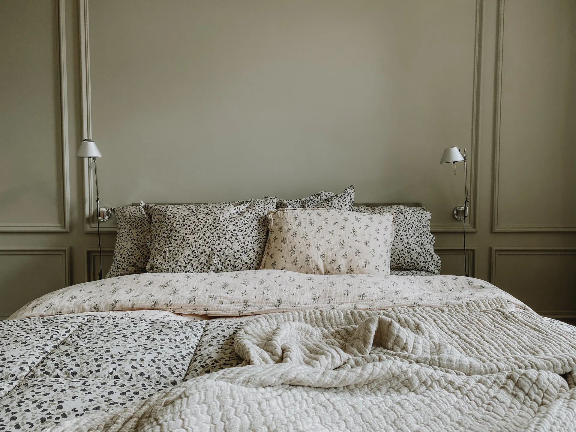 Bluebell Muslin tyynyliina, 50x70 cm Garbo&Friends