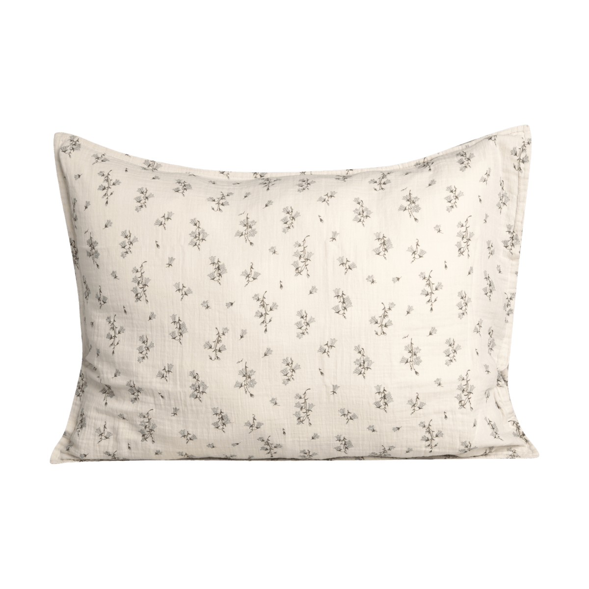 Garbo&Friends Bluebell Muslin tyynyliina 50x75 cm | Skandinaavinen Sisustus | Tyynyliinat | Beige