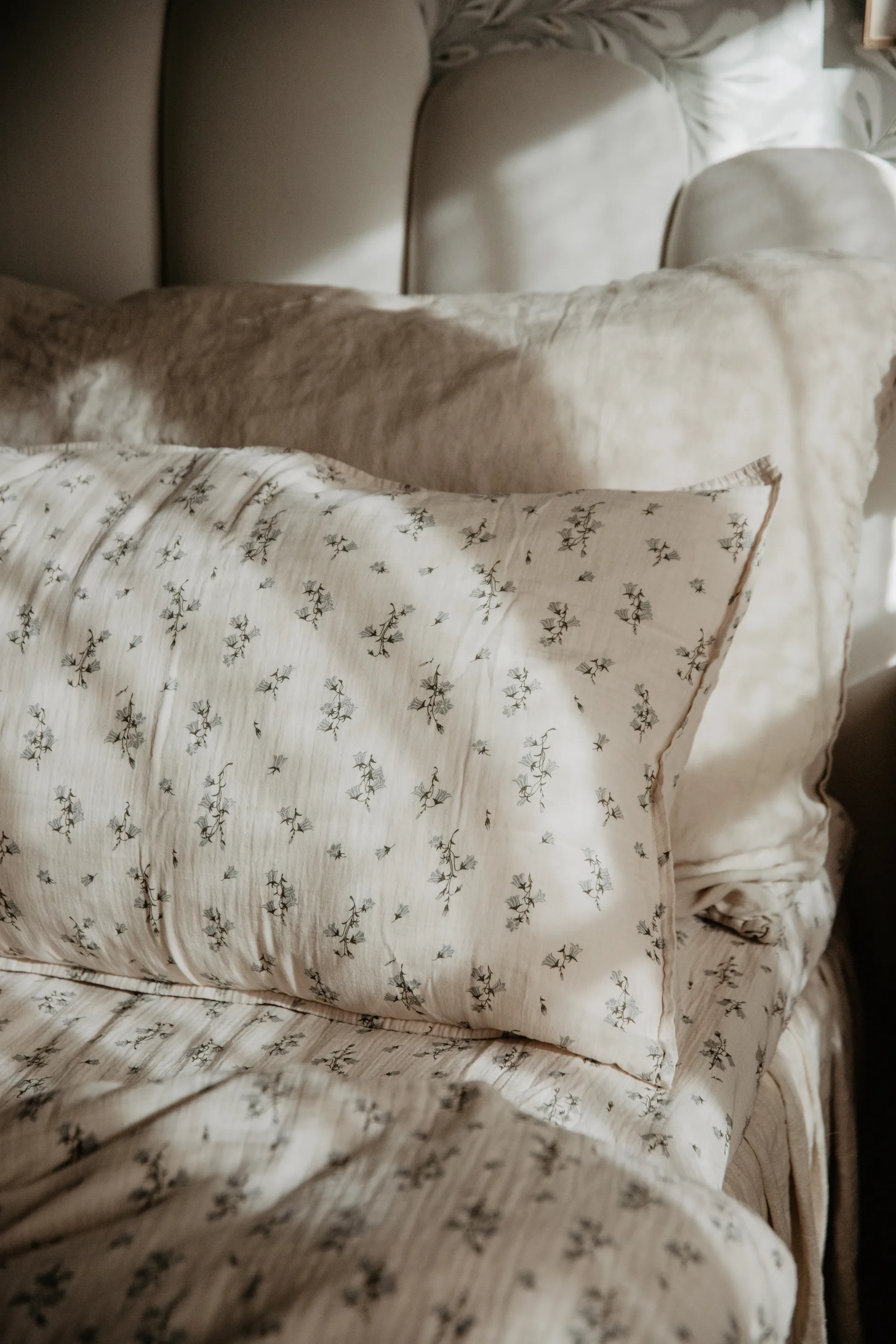 Bluebell Muslin tyynyliina, 50x90 cm Garbo&Friends