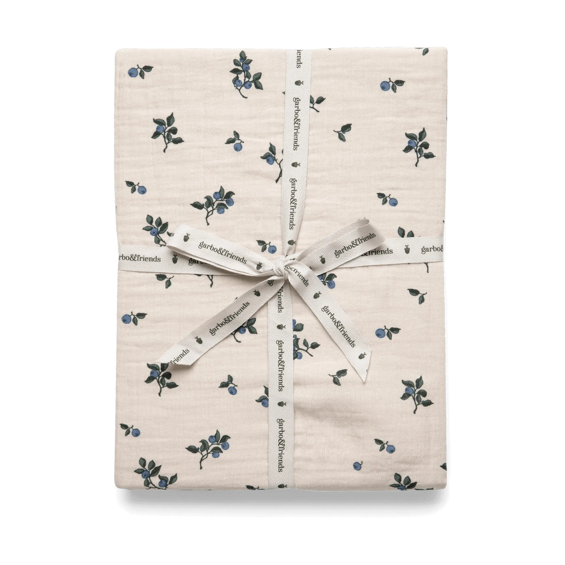 Blueberry Muslin kuminauhalakana, 180x200x30 cm Garbo&Friends