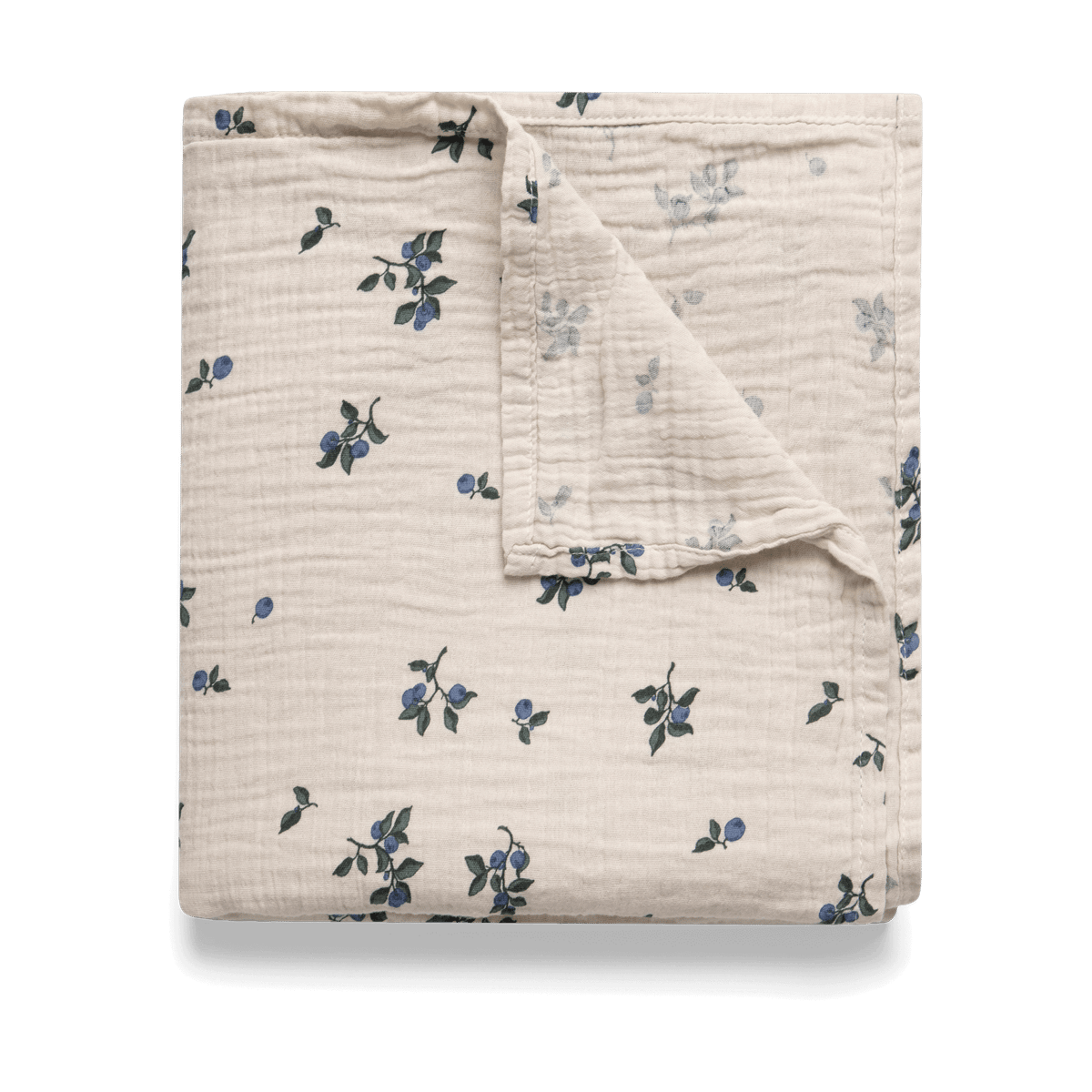 Garbo&Friends Blueberry Muslin Swaddle peitto 110x110 cm