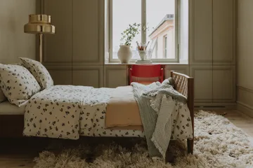 Blueberry Muslin tyynyliina - 50x70 cm - Garbo&Friends