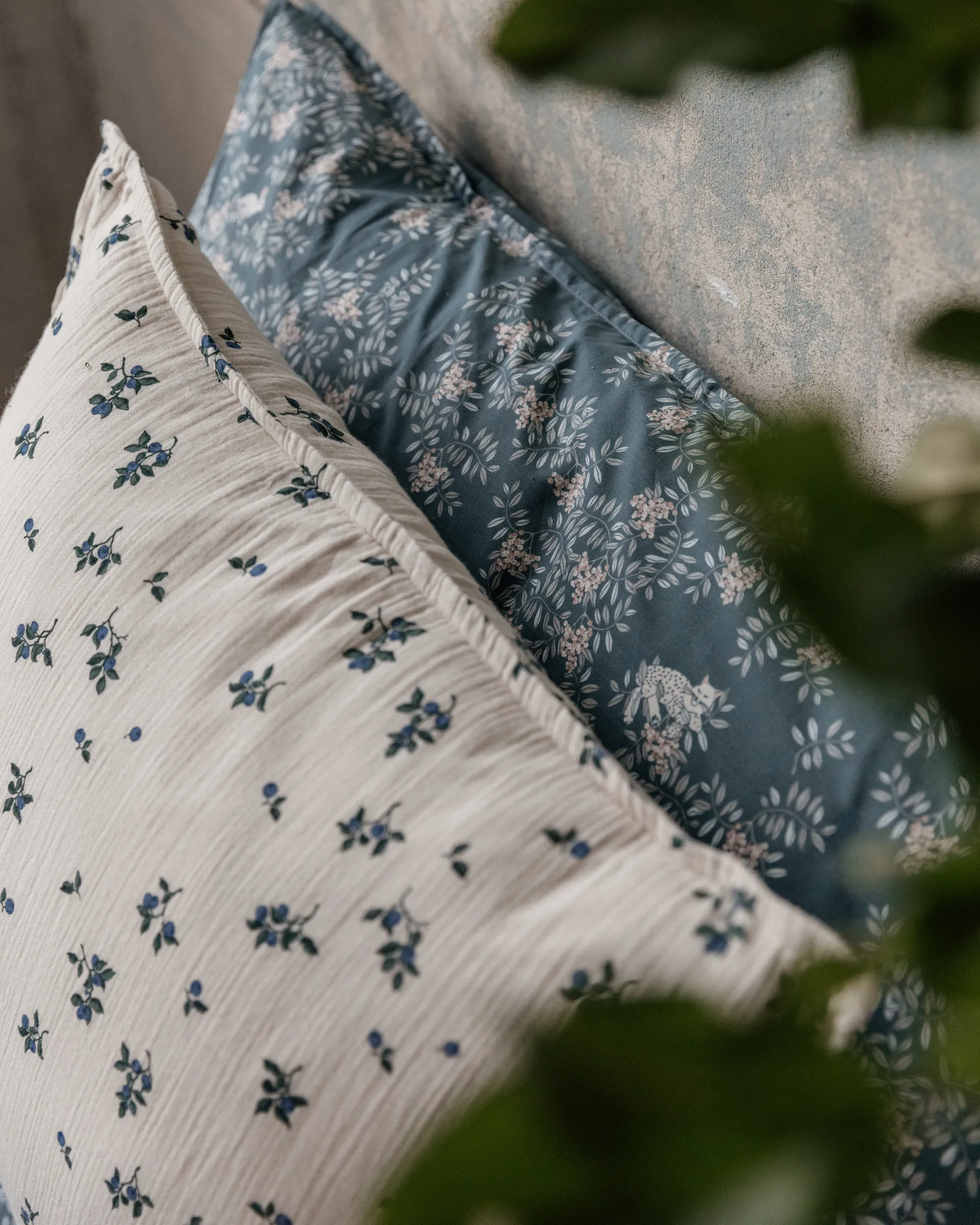 Blueberry Muslin tyynyliina, 50x75cm Garbo&Friends