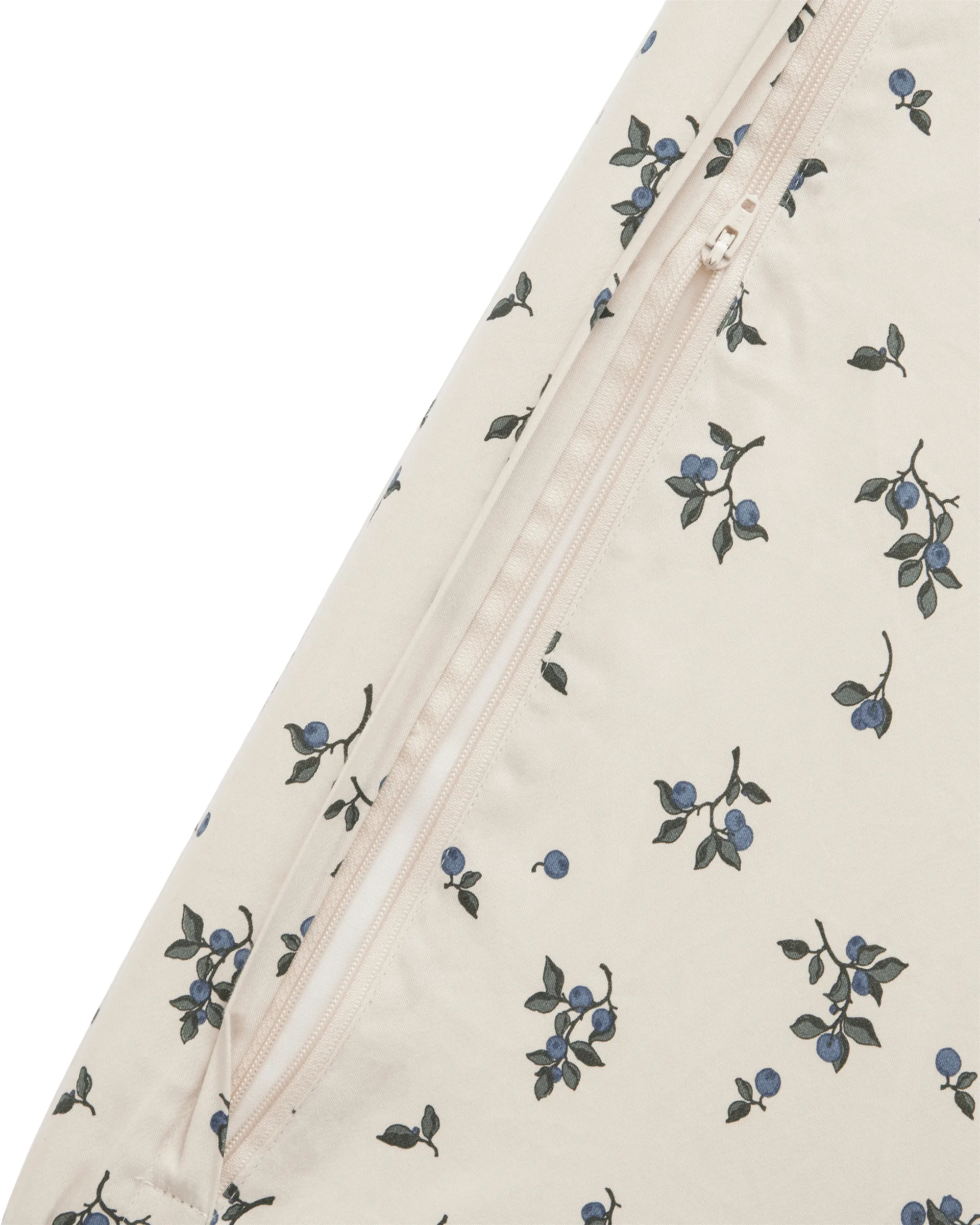 Blueberry satiininen tikattu hoitoalusta, 50x65x9 cm Garbo&Friends