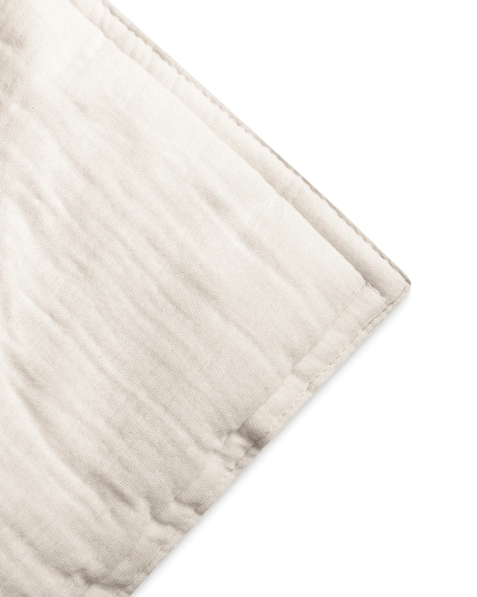 Eggshell Muslin pehmustettu huopa, 100x140 cm Garbo&Friends