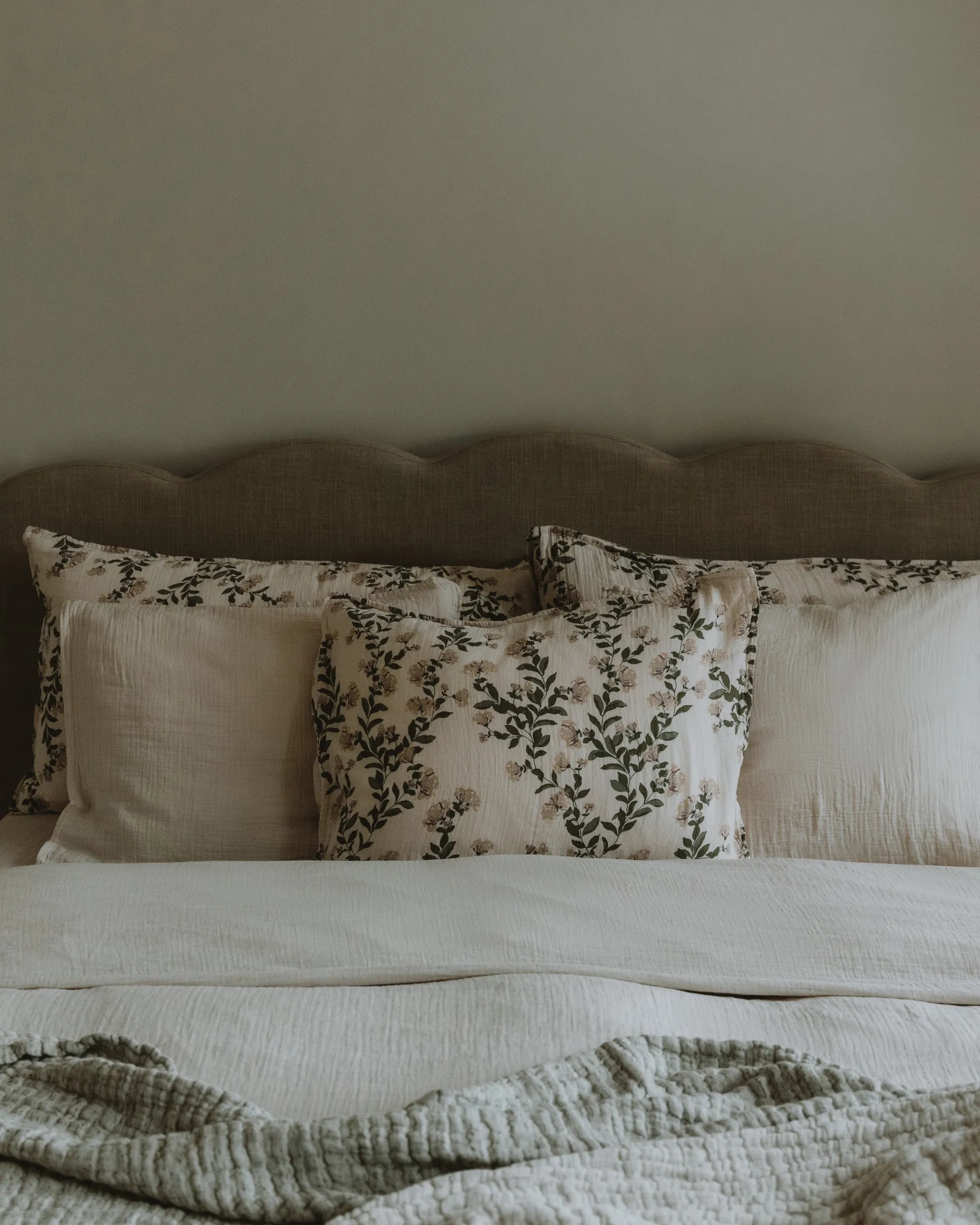 Eggshell Muslin pussilakana double, 220X220 cm Garbo&Friends