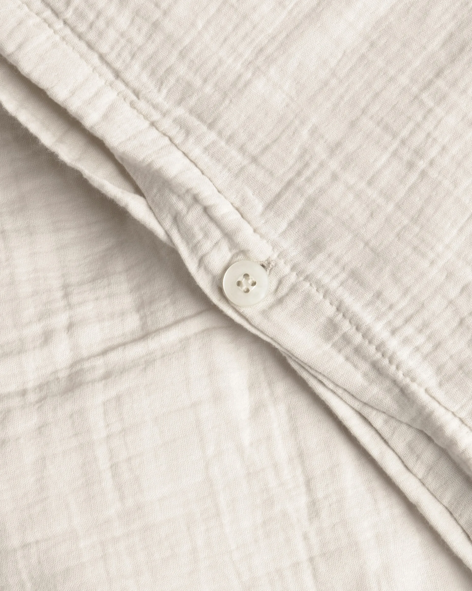 Eggshell Muslin pussilakana double, 240x220 cm Garbo&Friends