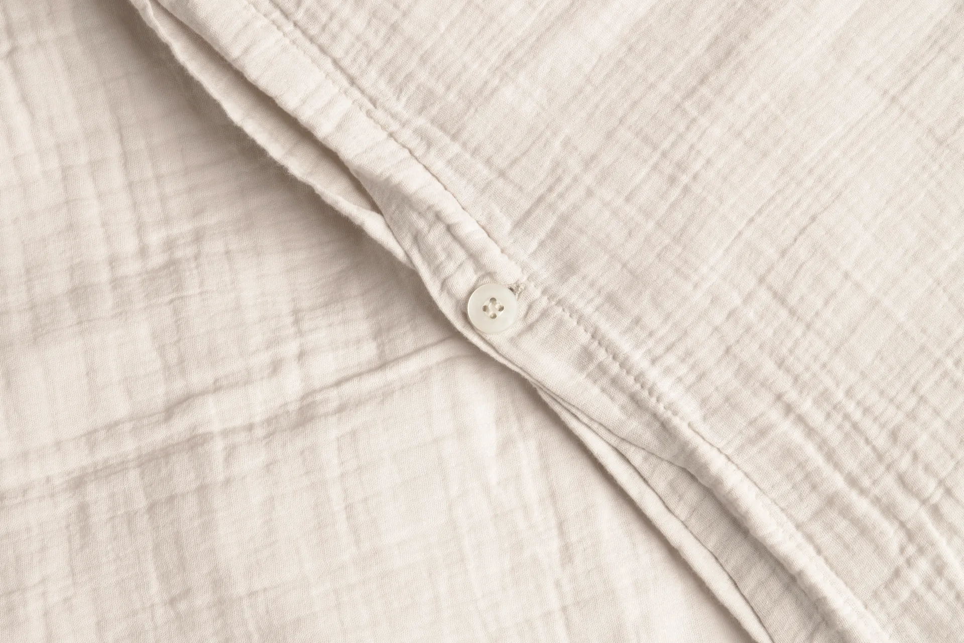 Eggshell Muslin pussilakanasetti junior, 100x140 cm/40x60 cm Garbo&Friends