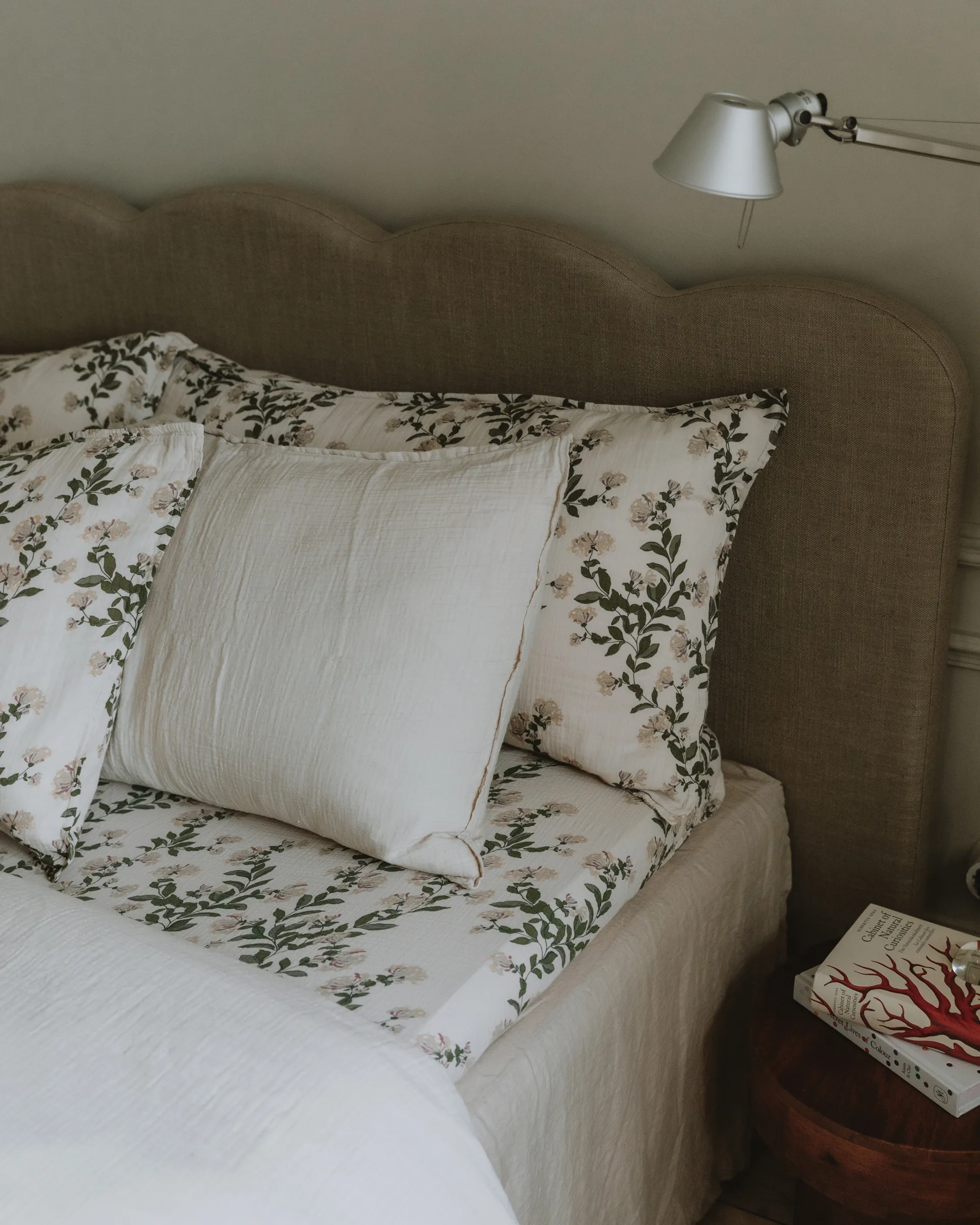 Eggshell Muslin tyynyliina, 50x75cm Garbo&Friends