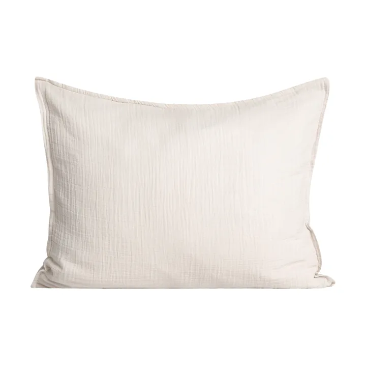 Eggshell Muslin tyynyliina - 80x80 cm - Garbo&Friends