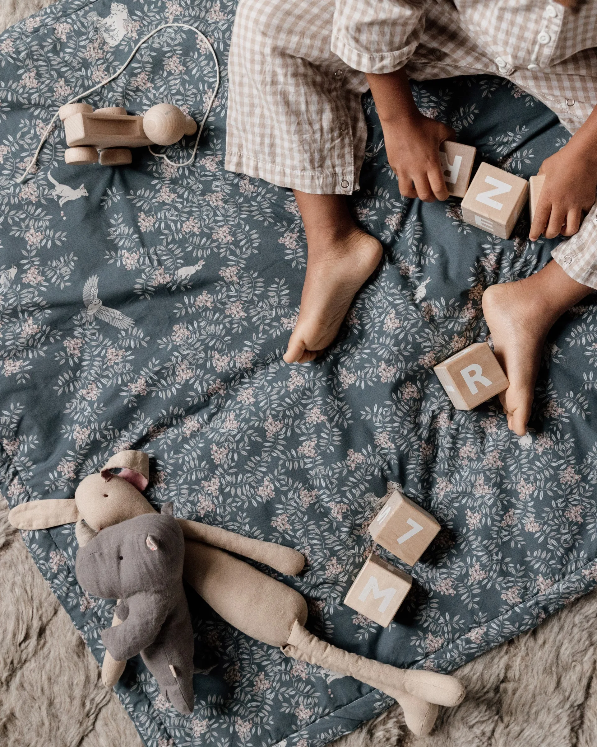 Fauna Forest pehmustettu huopa, 90x120 cm Garbo&Friends