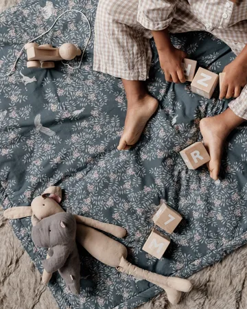 Fauna Forest pehmustettu huopa - 90x120 cm - Garbo&Friends