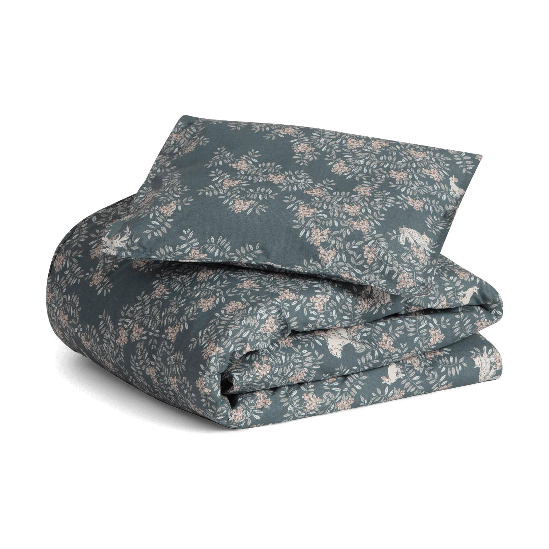 Fauna Forest pussilakanasetti baby, 70x100 cm/40x45 cm Garbo&Friends