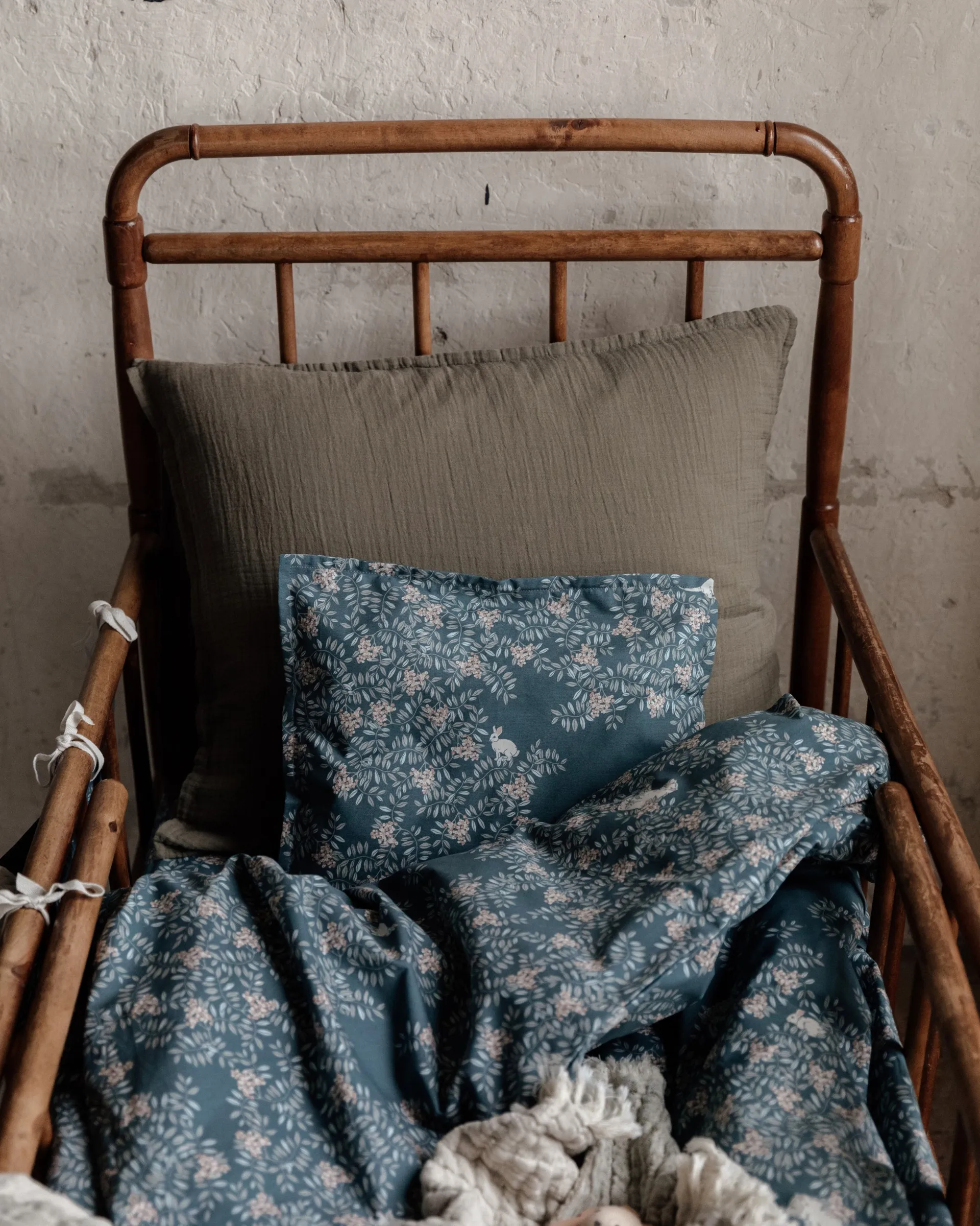 Fauna Forest pussilakanasetti junior, 100x130 cm/35x55 cm Garbo&Friends