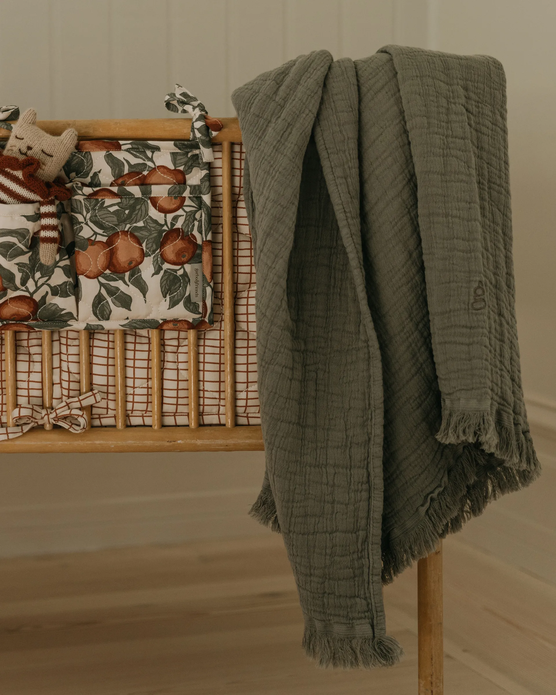 Geranium Cotton Mellow peitto, 130x170 cm Garbo&Friends