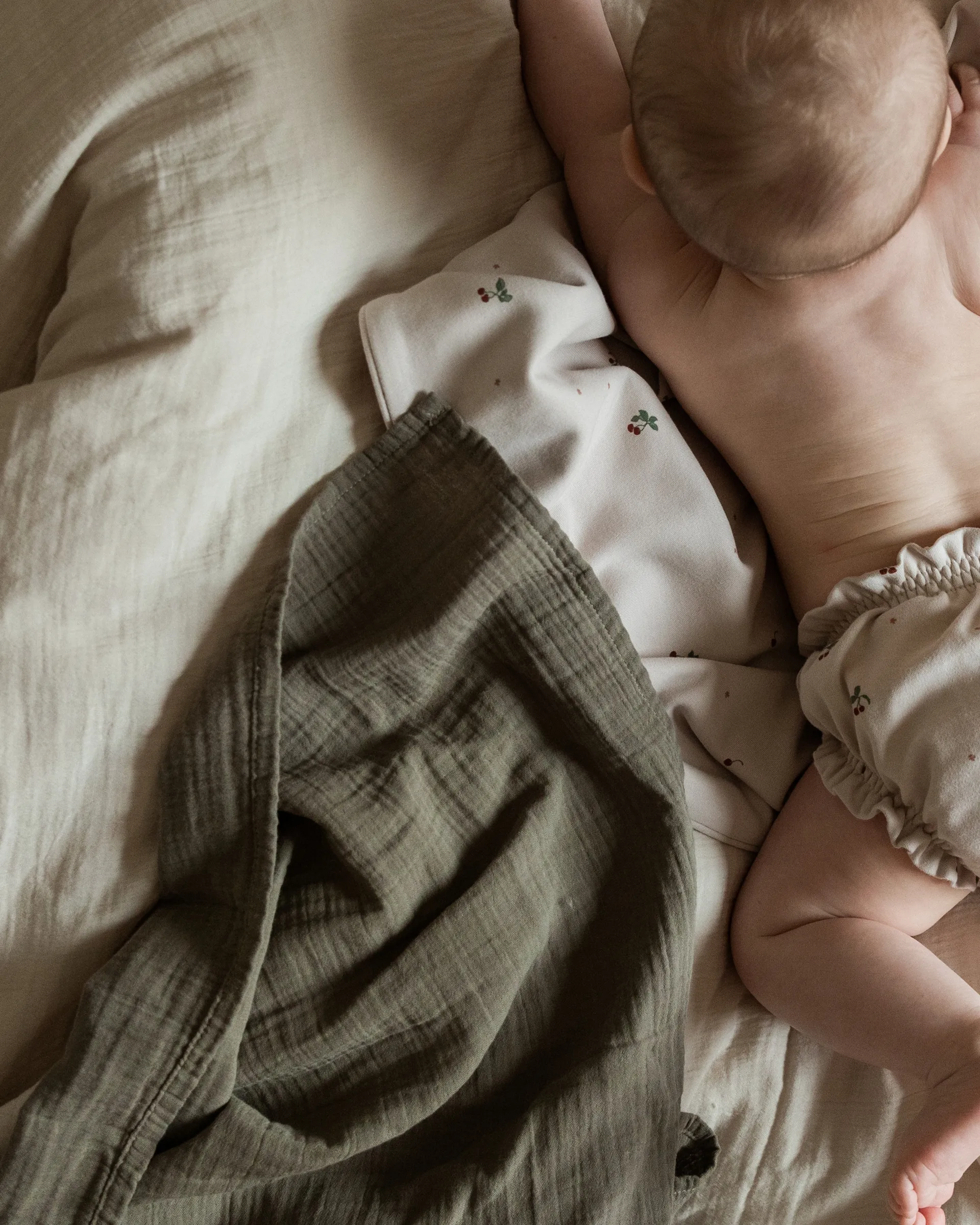 Geranium Muslin Swaddle peitto, 110x110 cm Garbo&Friends