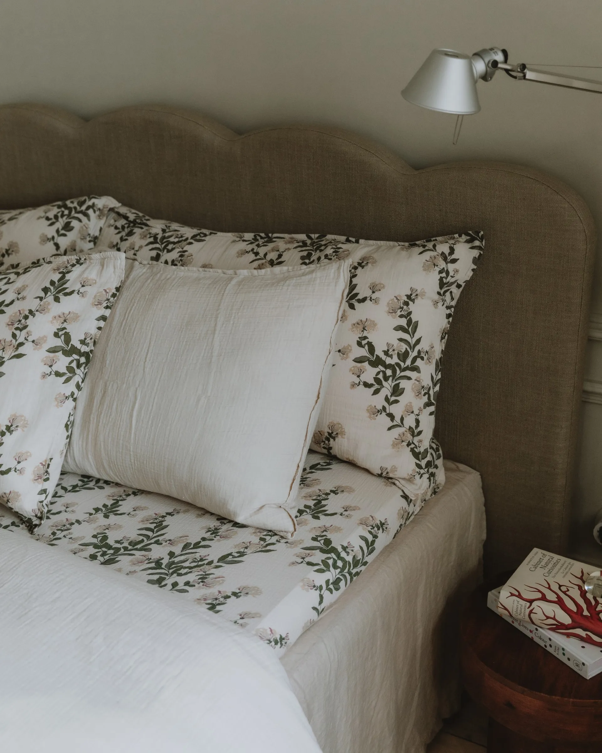 Honeysuckle Muslin kuminauhalakana, 160x200x30 cm Garbo&Friends