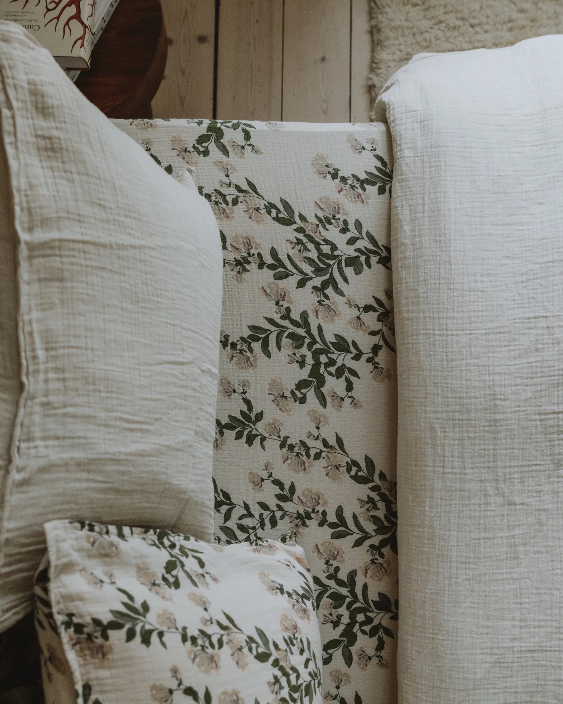 Honeysuckle Muslin kuminauhalakana, 90x200x30 cm Garbo&Friends