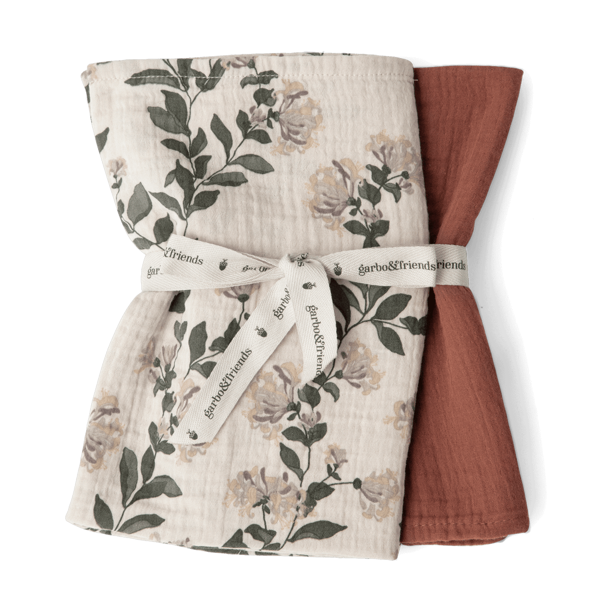 Garbo&Friends Honeysuckle Muslin peitto pieni 2 osaa 60x60 cm
