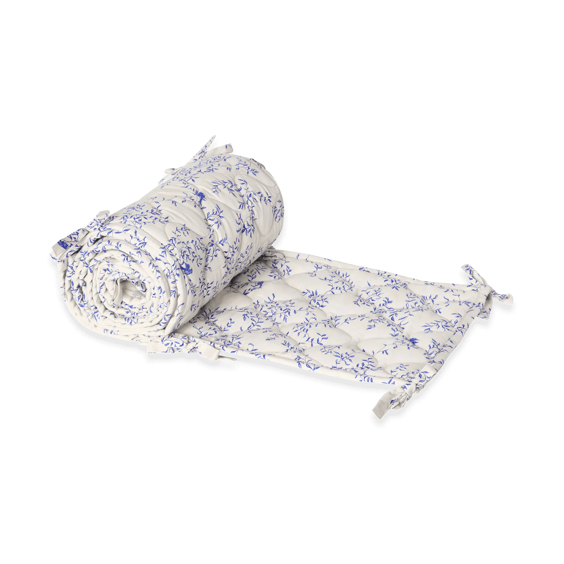 Jardim Satin tikattu pinnasängynsuoja, 30x360 cm Garbo&Friends