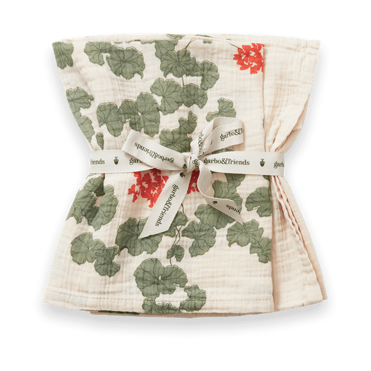Garbo&Friends Pelargonium Muslin peitto pieni 2 osaa 60x60 cm