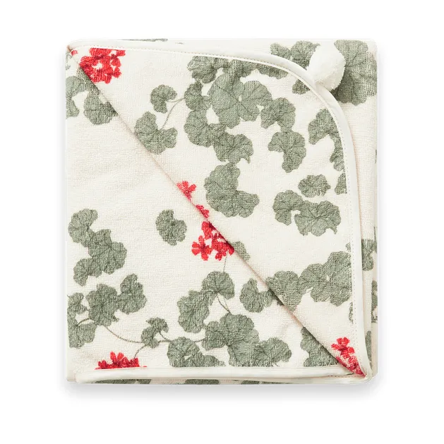 Pelargonium Terry kylpypyyhe hupulla, 80x80 cm Garbo&Friends