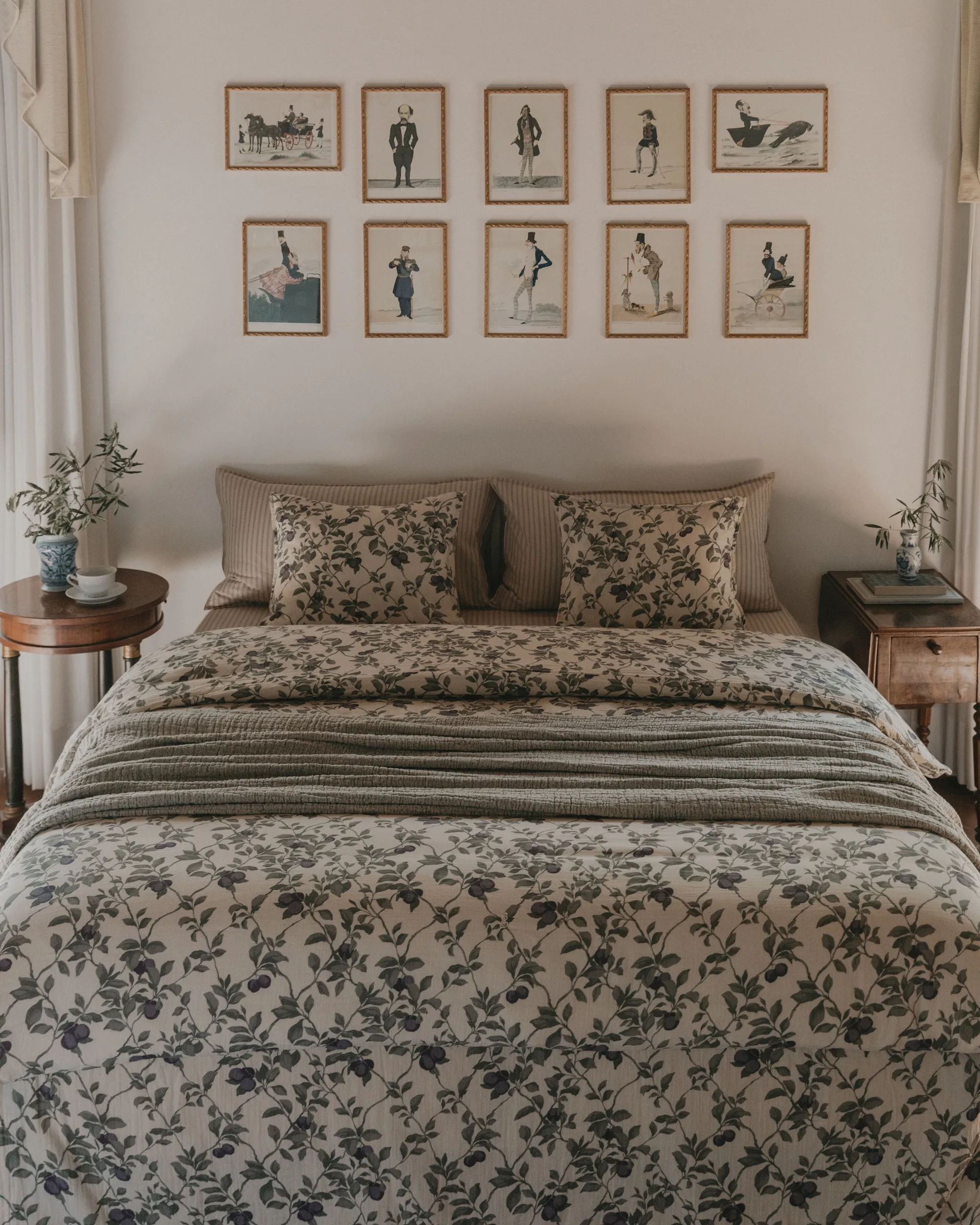 Plum Muslin pussilakanasetti parisänkyyn, 220x220 cm Garbo&Friends