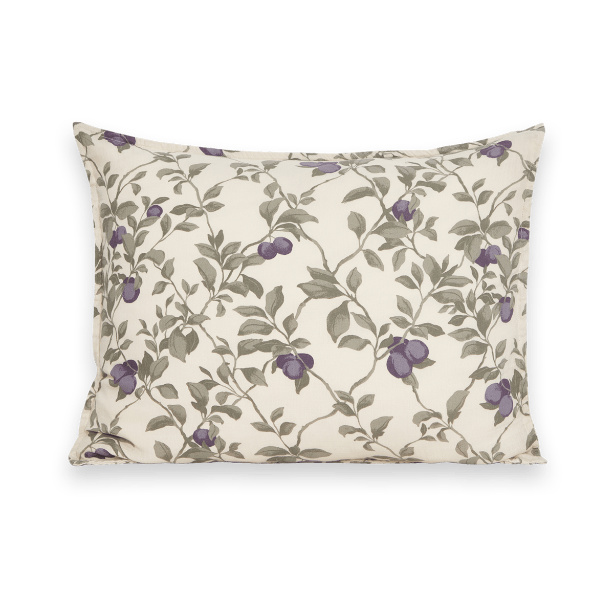 Garbo&Friends Plum Muslin tyynyliina 50x60 cm | Skandinaavinen Sisustus | Tyynyliinat | Beige