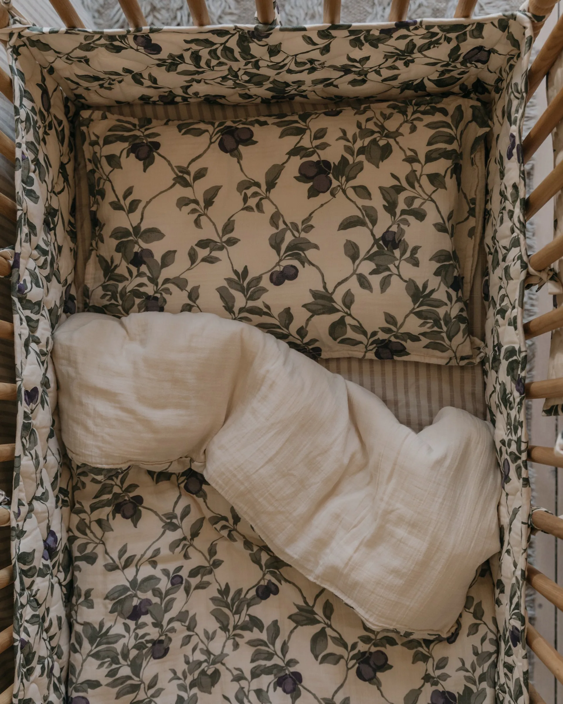 Plum Muslin vuodevaatesetti junior, 100x140 cm/40x60 cm Garbo&Friends