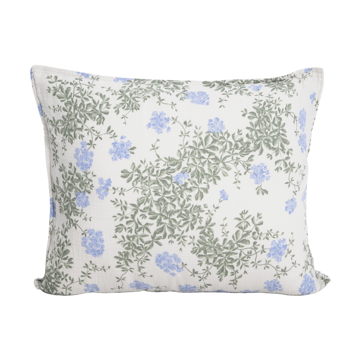 Garbo&Friends Plumbago Muslin tyynyliina 50x75cm | Skandinaavinen Sisustus | Tyynyliinat | Beige