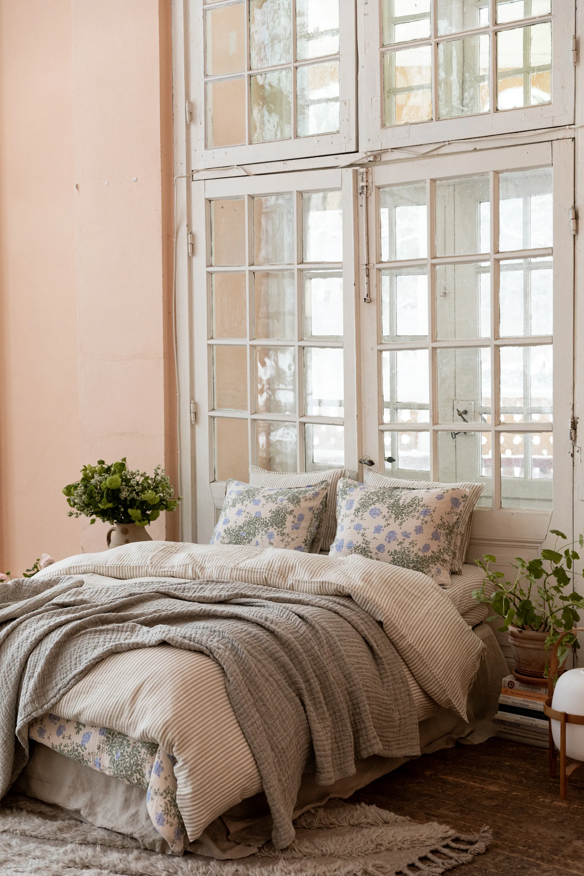 Plumbago Muslin tyynyliina, 50x75cm Garbo&Friends