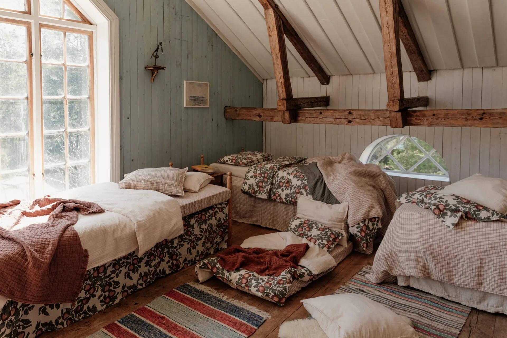 Pomme Muslin pussilakanasetti baby, 70x100 cm/40x45 cm Garbo&Friends