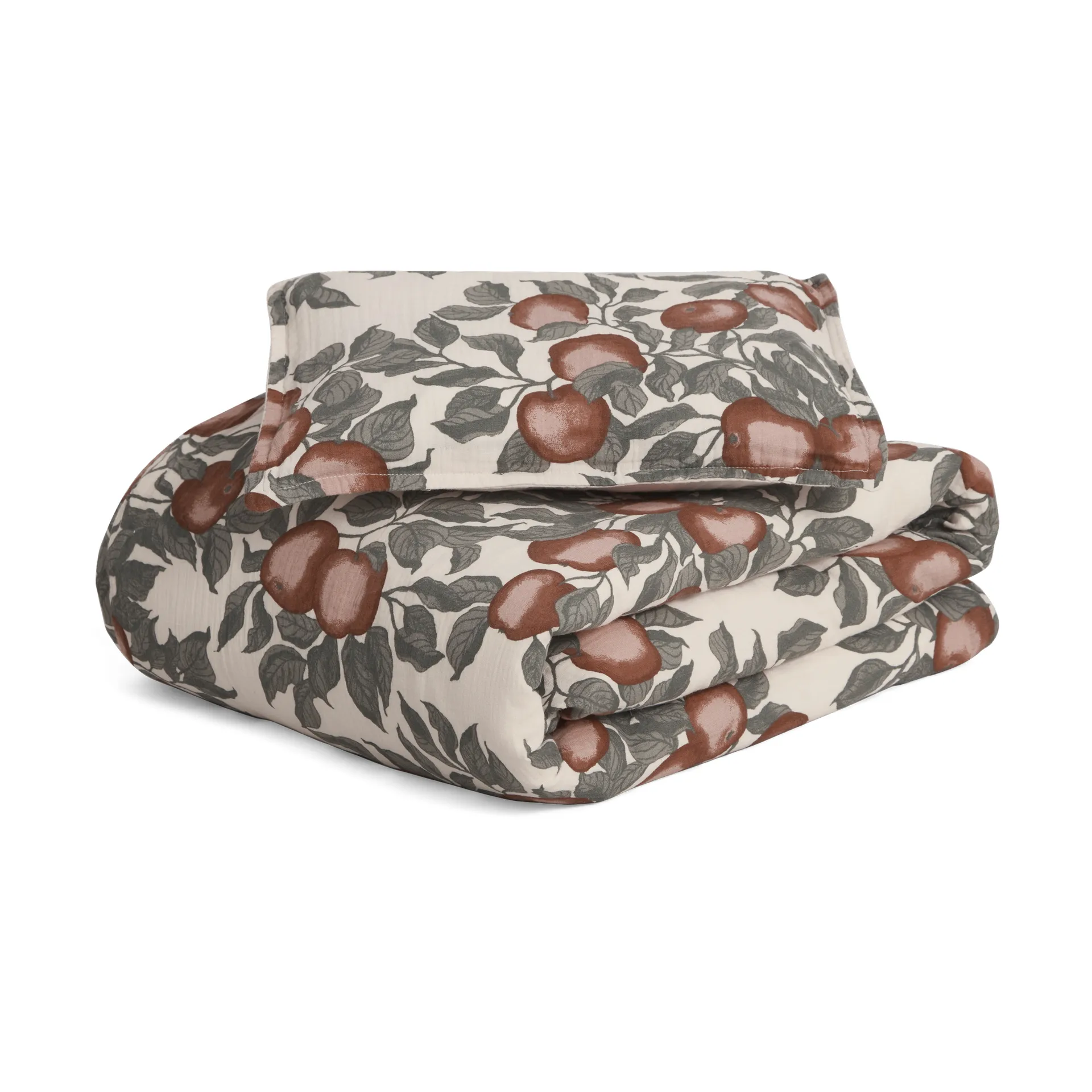 Pomme Muslin pussilakanasetti junior, 100x140 cm/40x45 cm Garbo&Friends