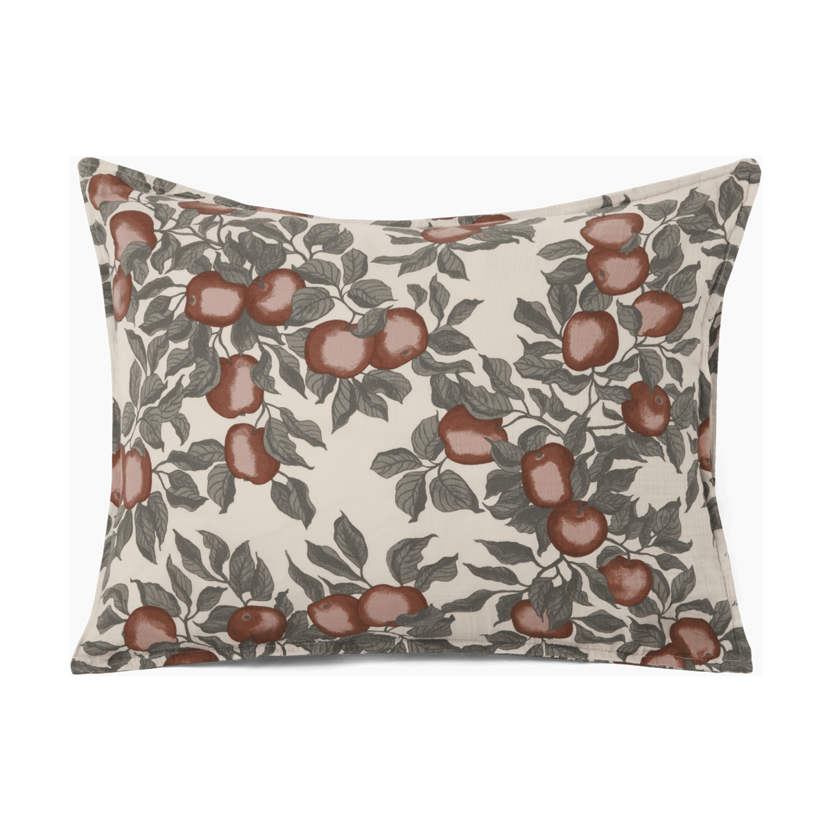 Garbo&Friends Pomme Muslin tyynyliina 50x75 cm | Skandinaavinen Sisustus | Tyynyliinat | Beige