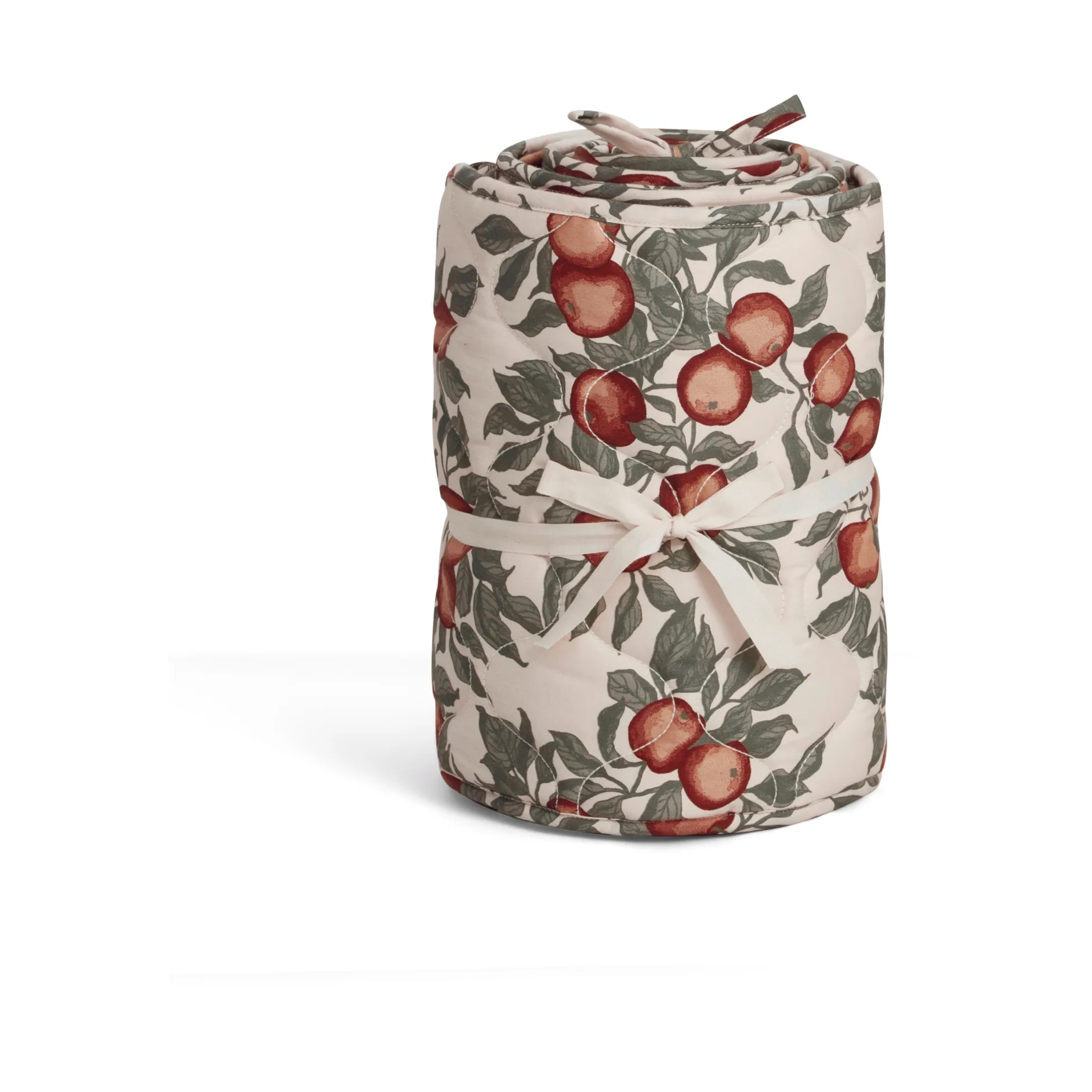 Pomme Satin Quilted pinnasängyn reunapehmuste, 360x30x0,5 cm Garbo&Friends