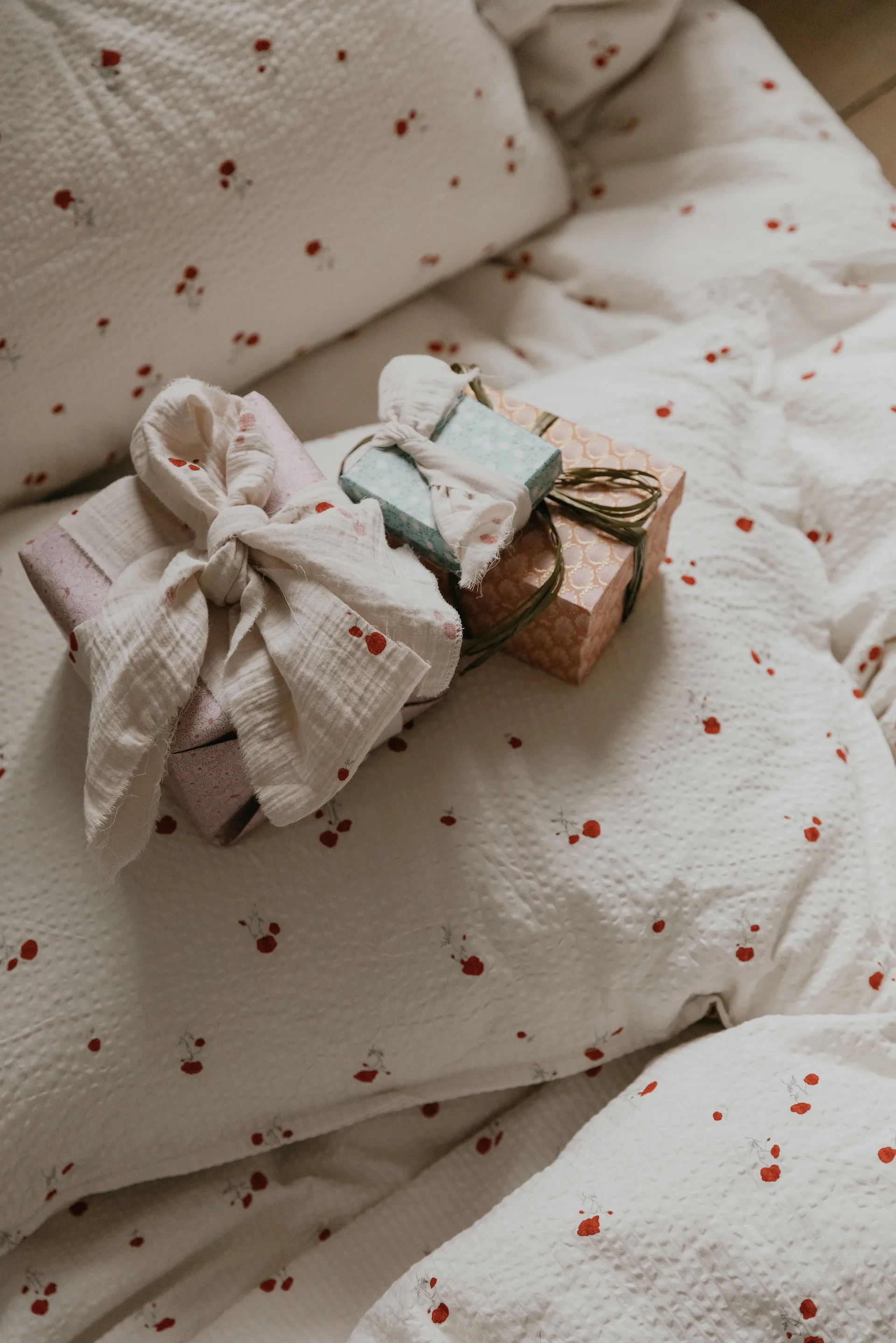 Poppy Muslin viltti 2 osaa, 60x60 cm Garbo&Friends