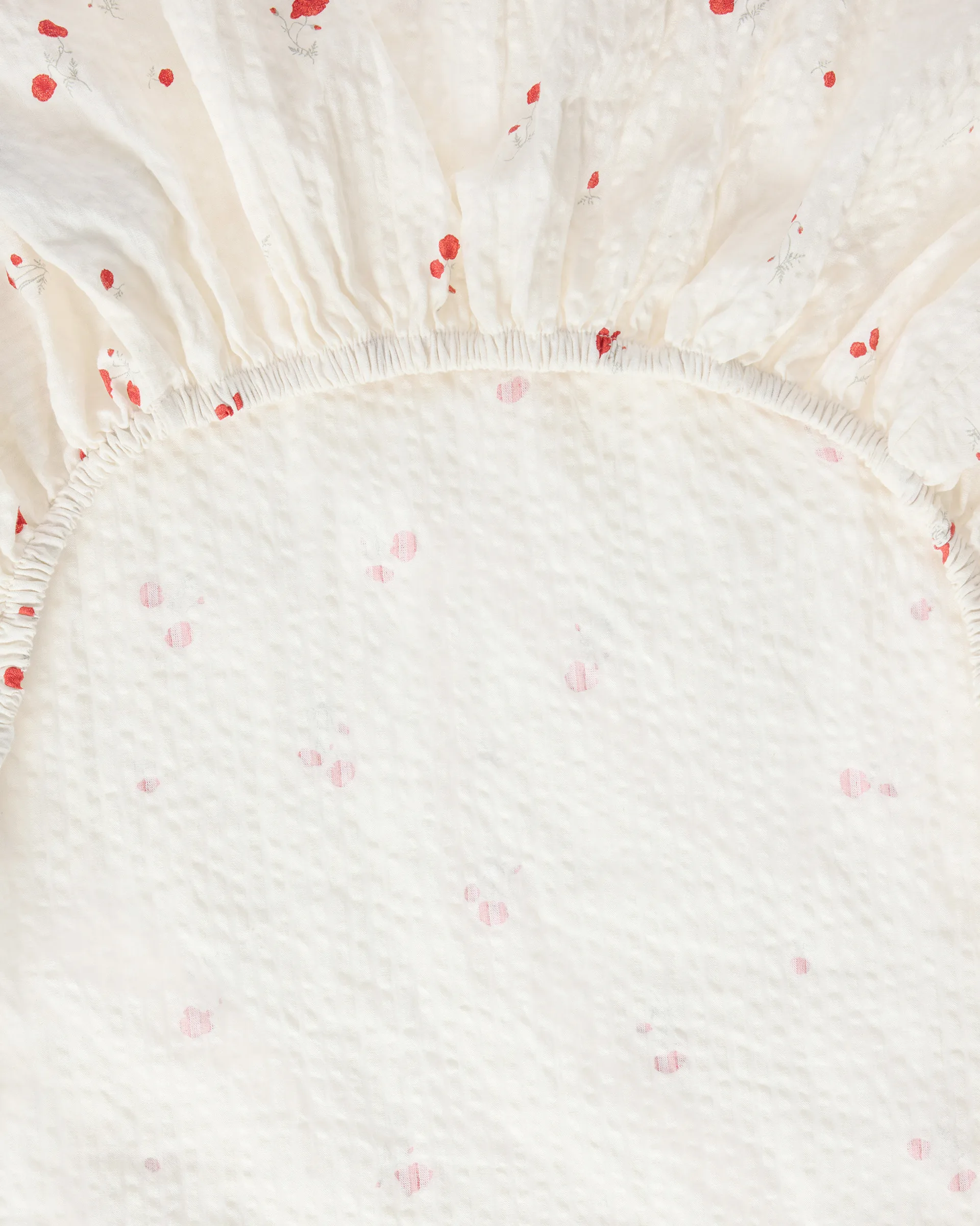 Poppy Seersucker aluslakana, 180x200x30 cm Garbo&Friends