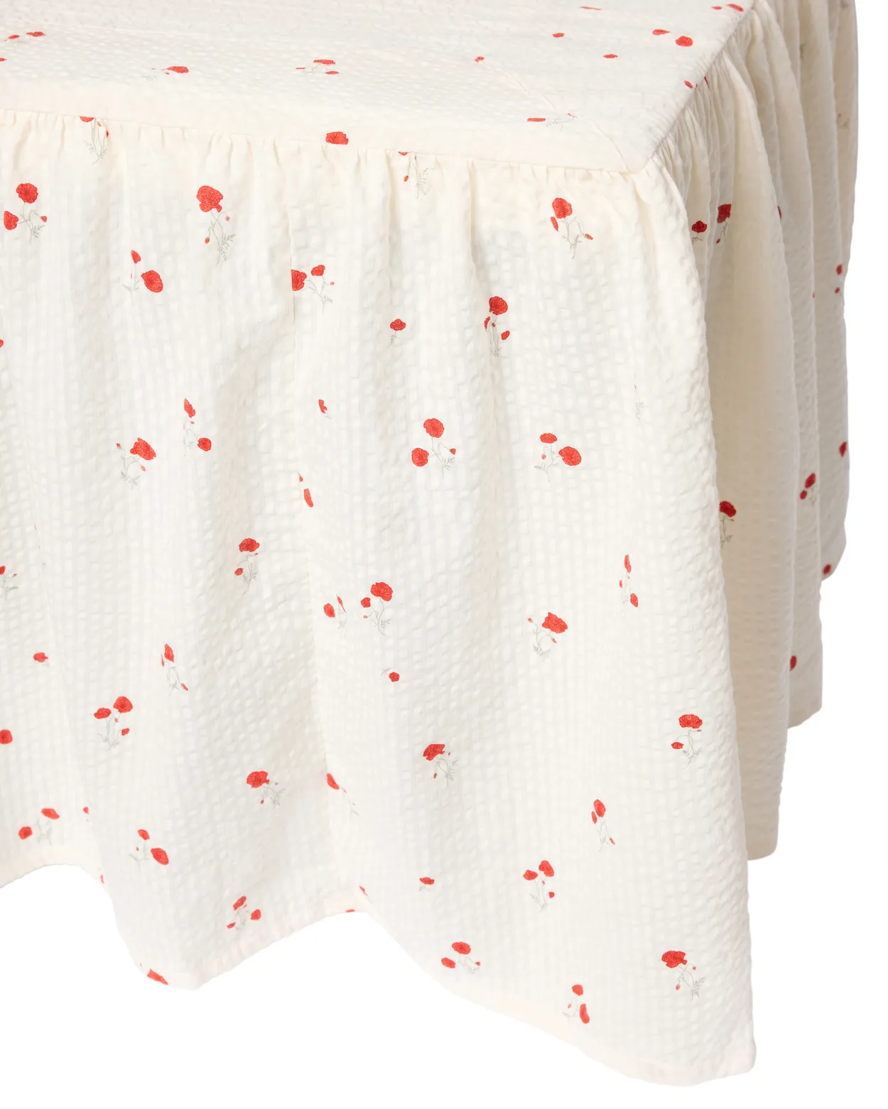 Garbo&Friends Poppy Seersucker sängynhelma 120x200x45 cm