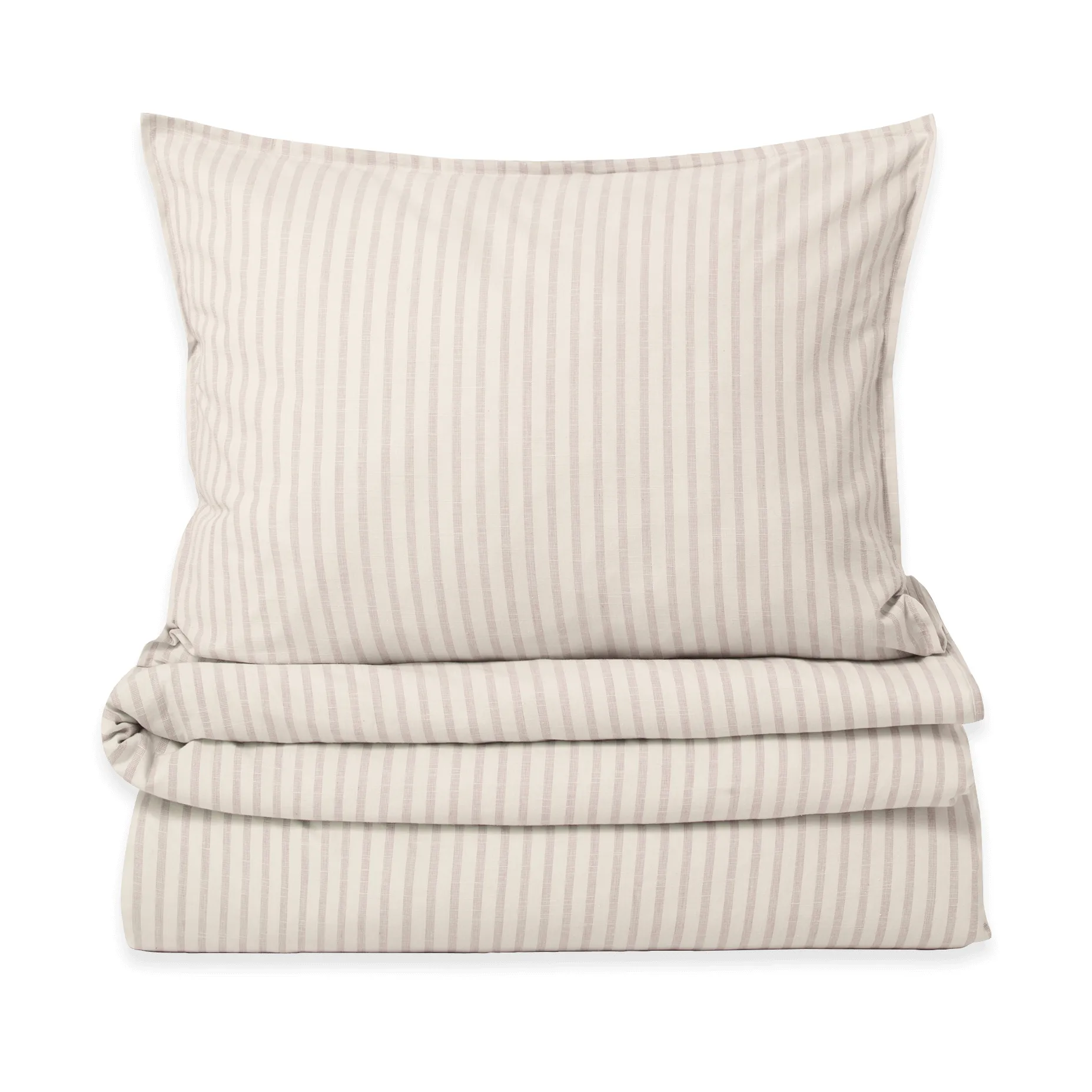 Stripe Mauve vuodevaatesetti, 150x210 cm/50x60 cm Garbo&Friends