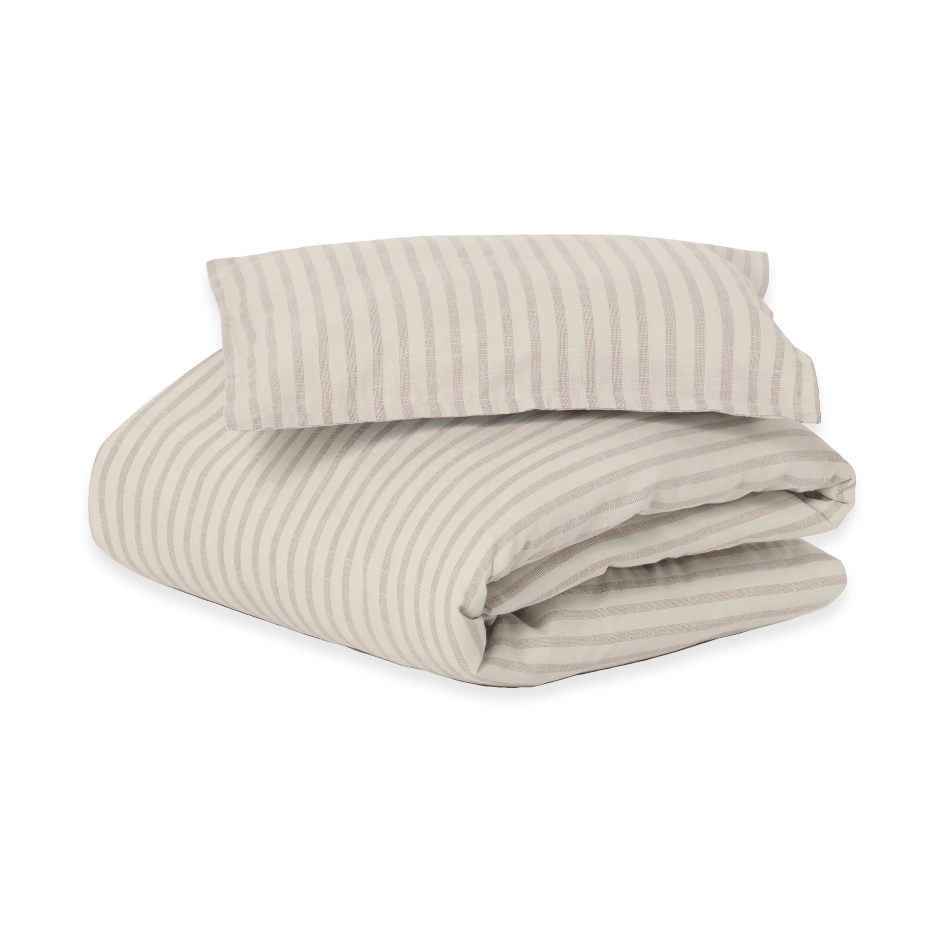 Stripe Mauve vuodevaatesetti baby, 70x80 cm/28x35 cm Garbo&Friends