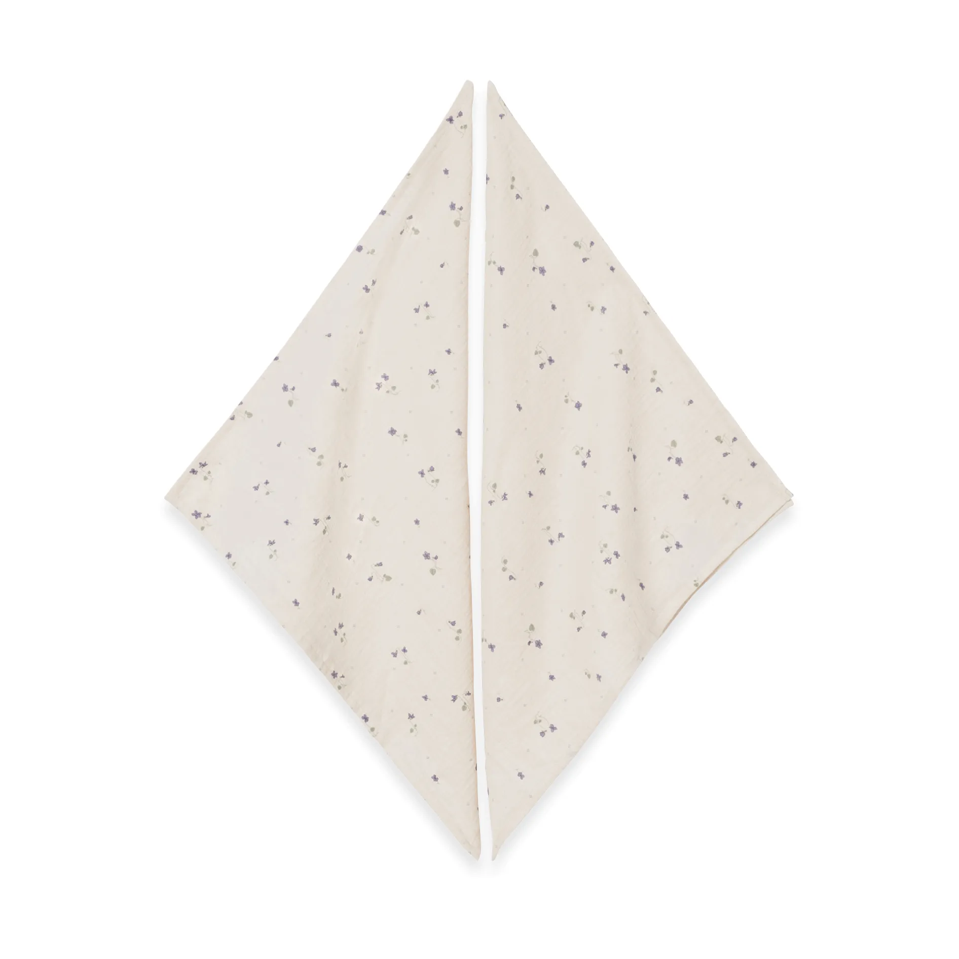 Viola Muslin viltti pieni 2 osaa, 60x60 cm Garbo&Friends